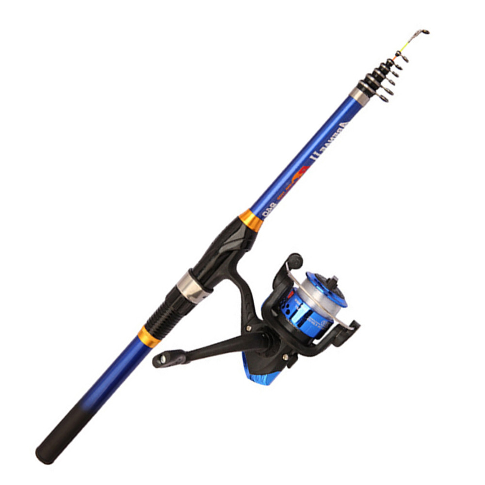 Fishing Equipment Kids - Telescopic fishing rod light carbon cast