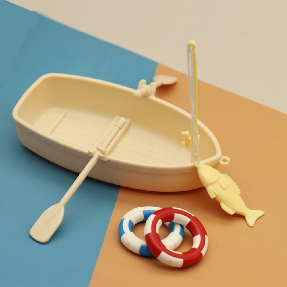 Fishing Equipment Kids - New Plastic Fishing Boat Model Miniature