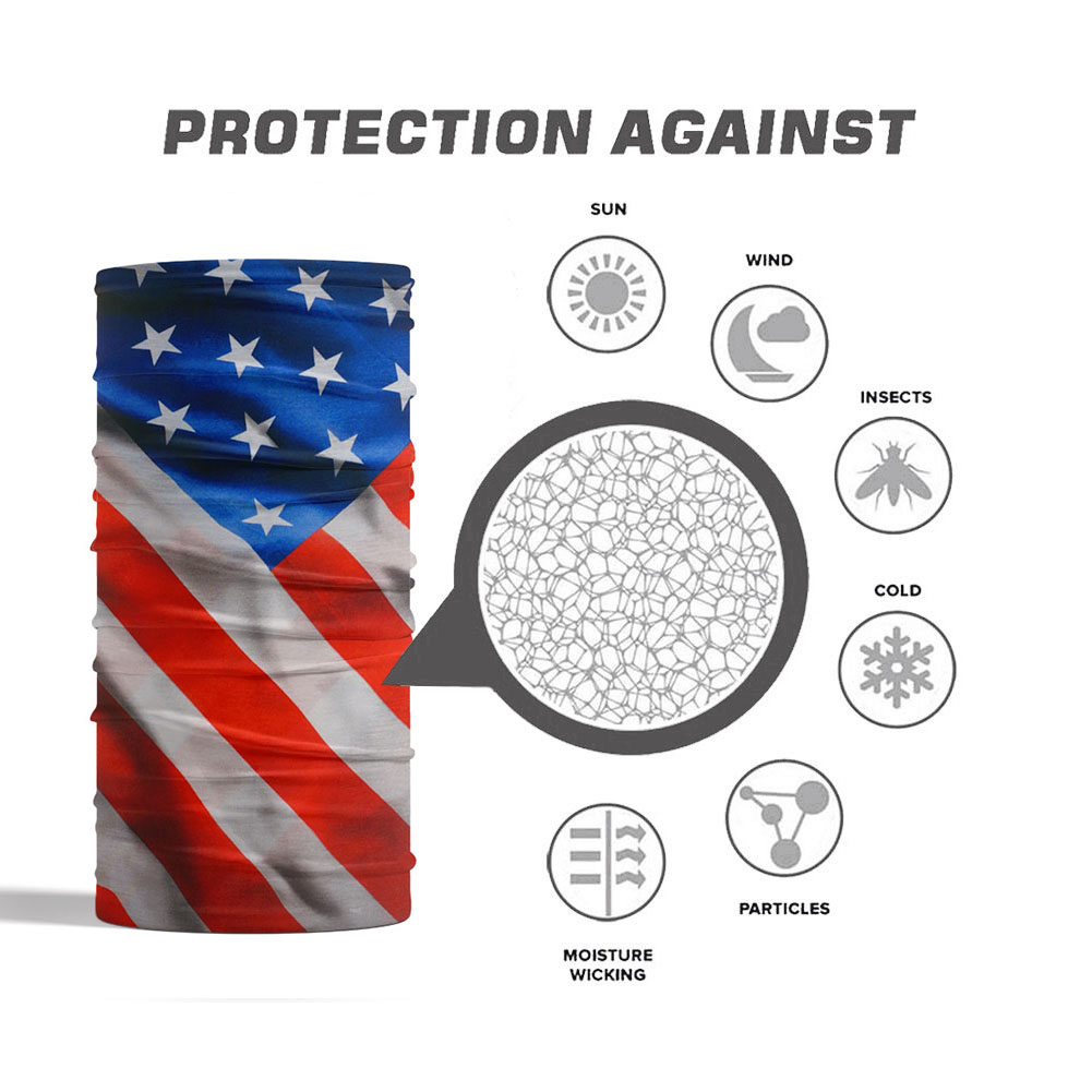 USA Flag Pattern Sun Protectiv - Fishing Gear recensie en prijs