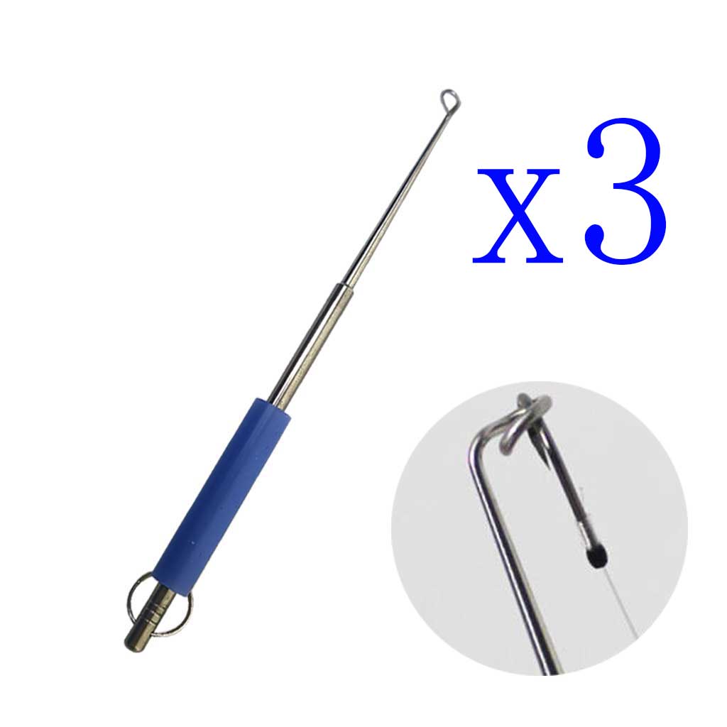 3-Pack Stainless Steel Fish Ho - Used Fishing Equipment Near Me recensie en prijs