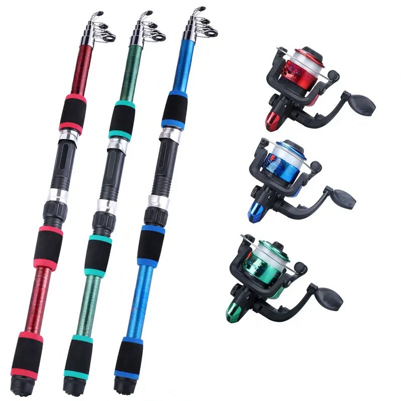 Fishing Pole Set Full Kits Wit - Fishing Equipment Kids recensie en prijs
