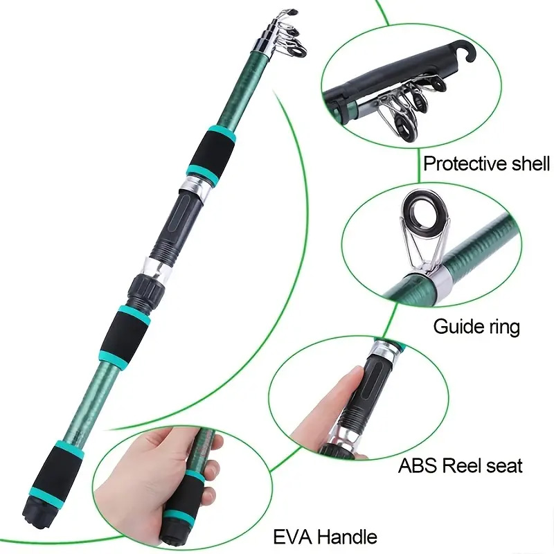 Fishing Pole Set Full Kits Wit - Fishing Equipment Kids recensie en prijs