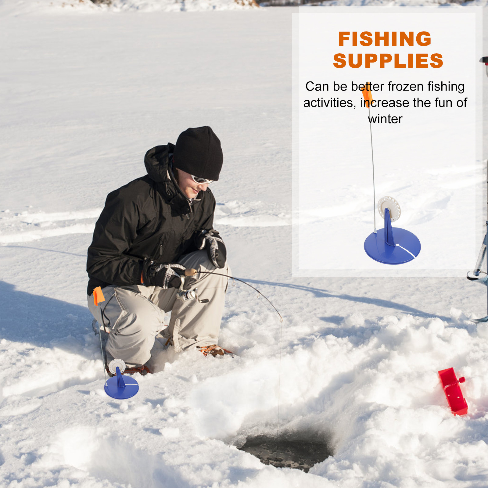 Ice Fishing Tip-Up Flag Profes - Ice Fishing Tip Up recensie en prijs