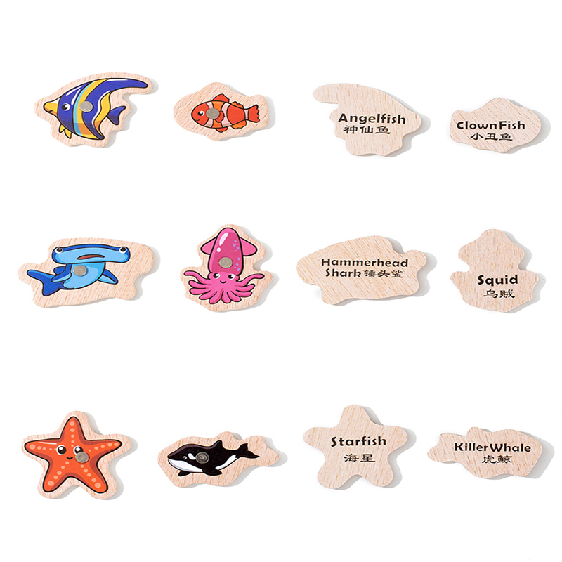 Fishing Toys Montessori Wooden - Fishing Equipment Kids recensie en prijs