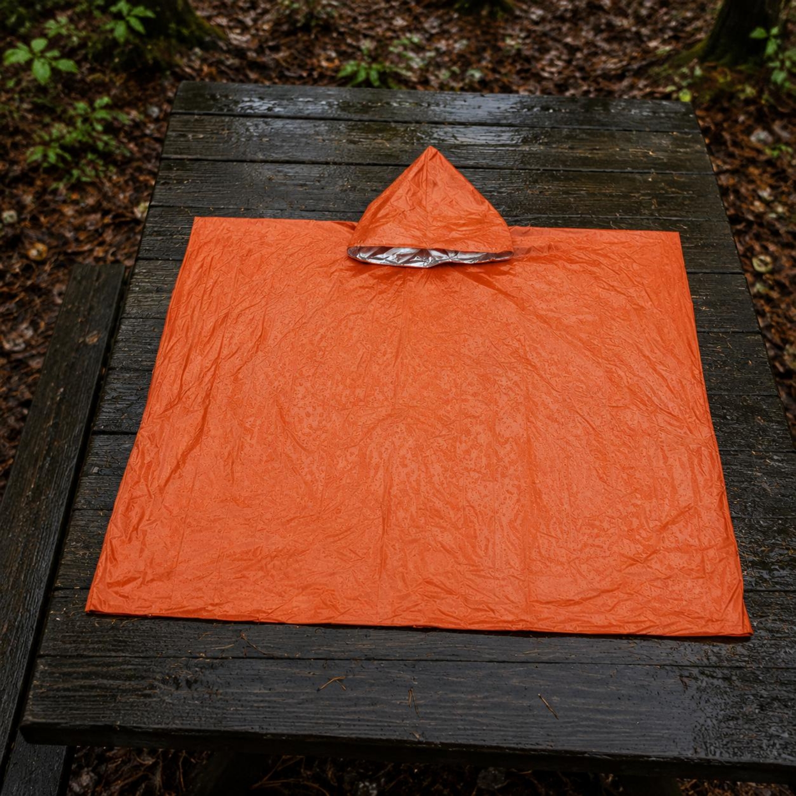 PE Foil Rain Poncho Waterproof - Fishing Gear recensie en prijs