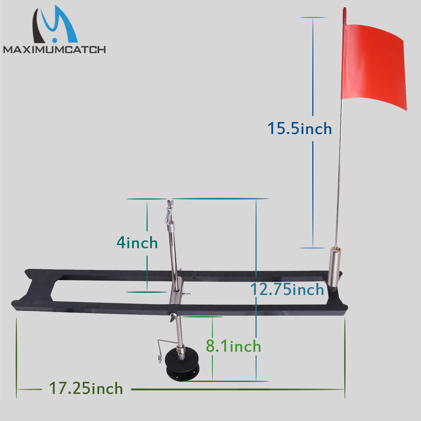 Maximumcatch Ice Fishing Black - Ice Fishing Tip Up recensie en prijs