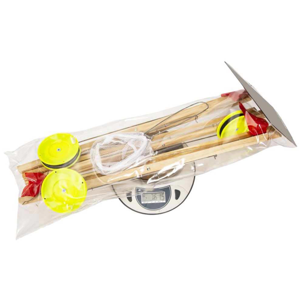 3Pcs Wooden Ice Fishing Flags  - Ice Fishing Tip Up recensie en prijs