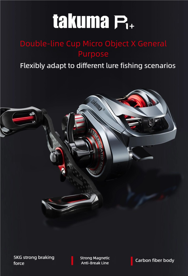 P1 Casting Reel, 7.3:1 Gear Ra - Fishing Gear recensie en prijs