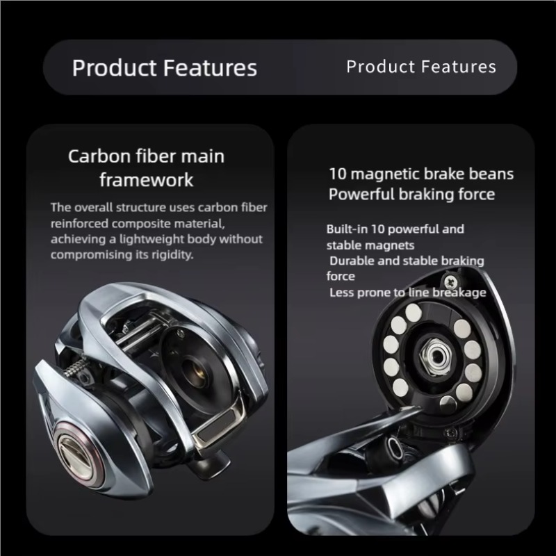 P1 Casting Reel, 7.3:1 Gear Ra - Fishing Gear recensie en prijs