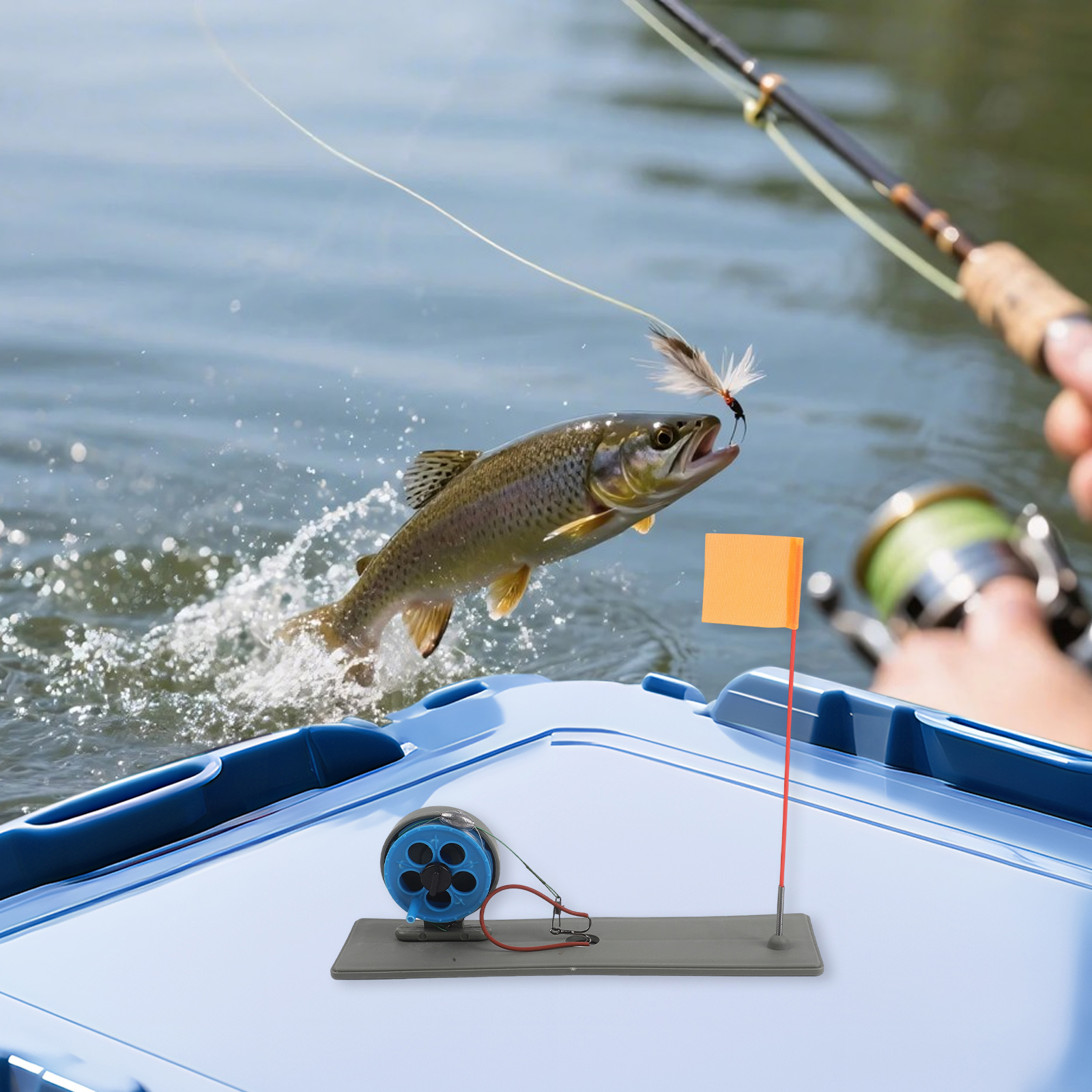 Portable Winter Ice Fishing Ro - Ice Fishing Tip Up recensie en prijs