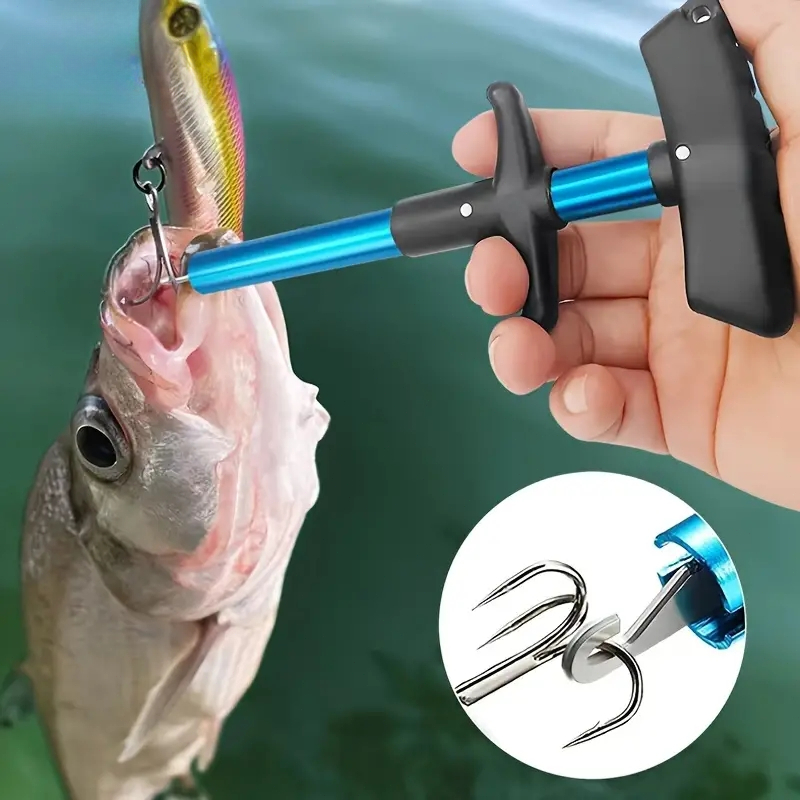 1pc Portable Aluminum T-Hook T - Used Fishing Equipment Near Me recensie en prijs