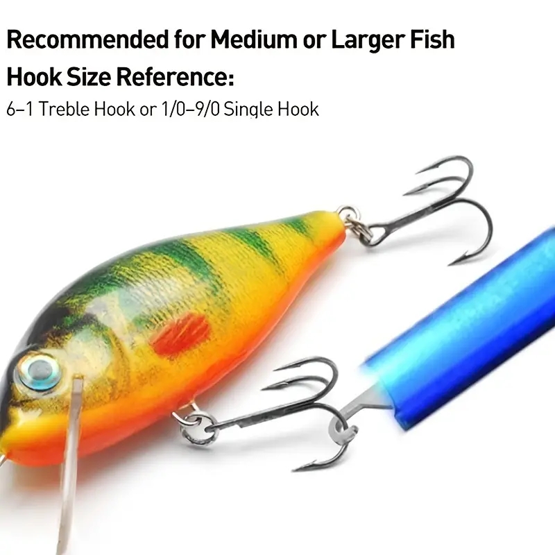1pc Portable Aluminum T-Hook T - Used Fishing Equipment Near Me recensie en prijs