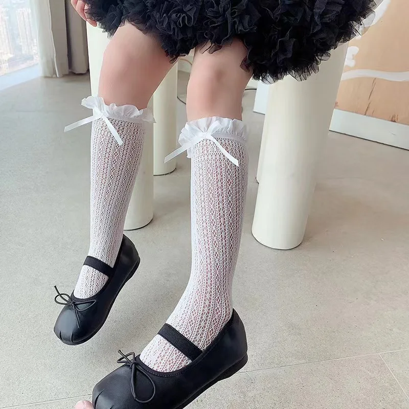 Girls Long Tube Lace Stockings - Fishing Equipment Kids recensie en prijs