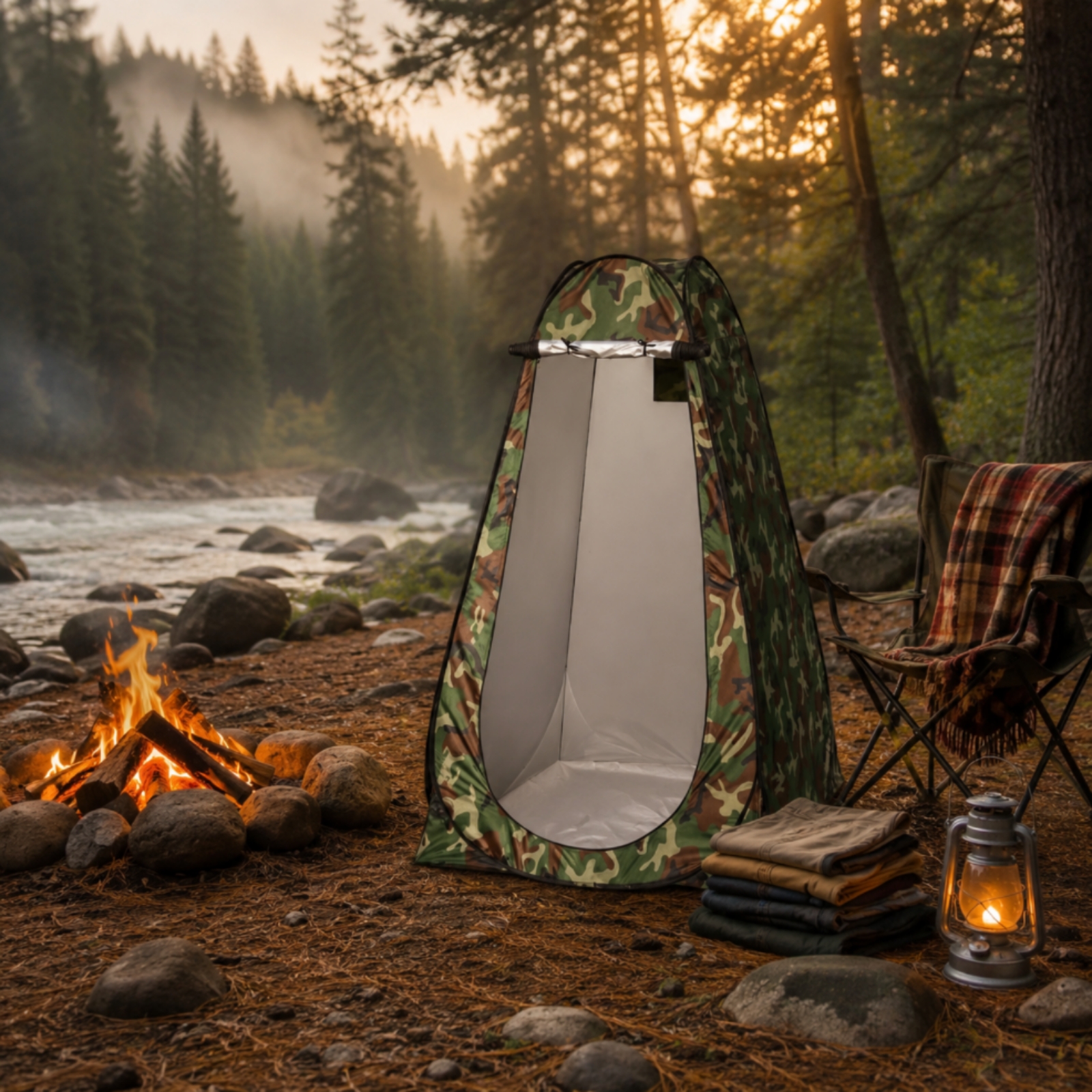Camping Shower Tent Quick Setu - Fishing Gear recensie en prijs