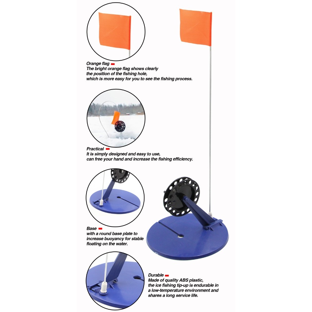 1PC Automatic Ice Fishing Plat - Ice Fishing Tip Up recensie en prijs