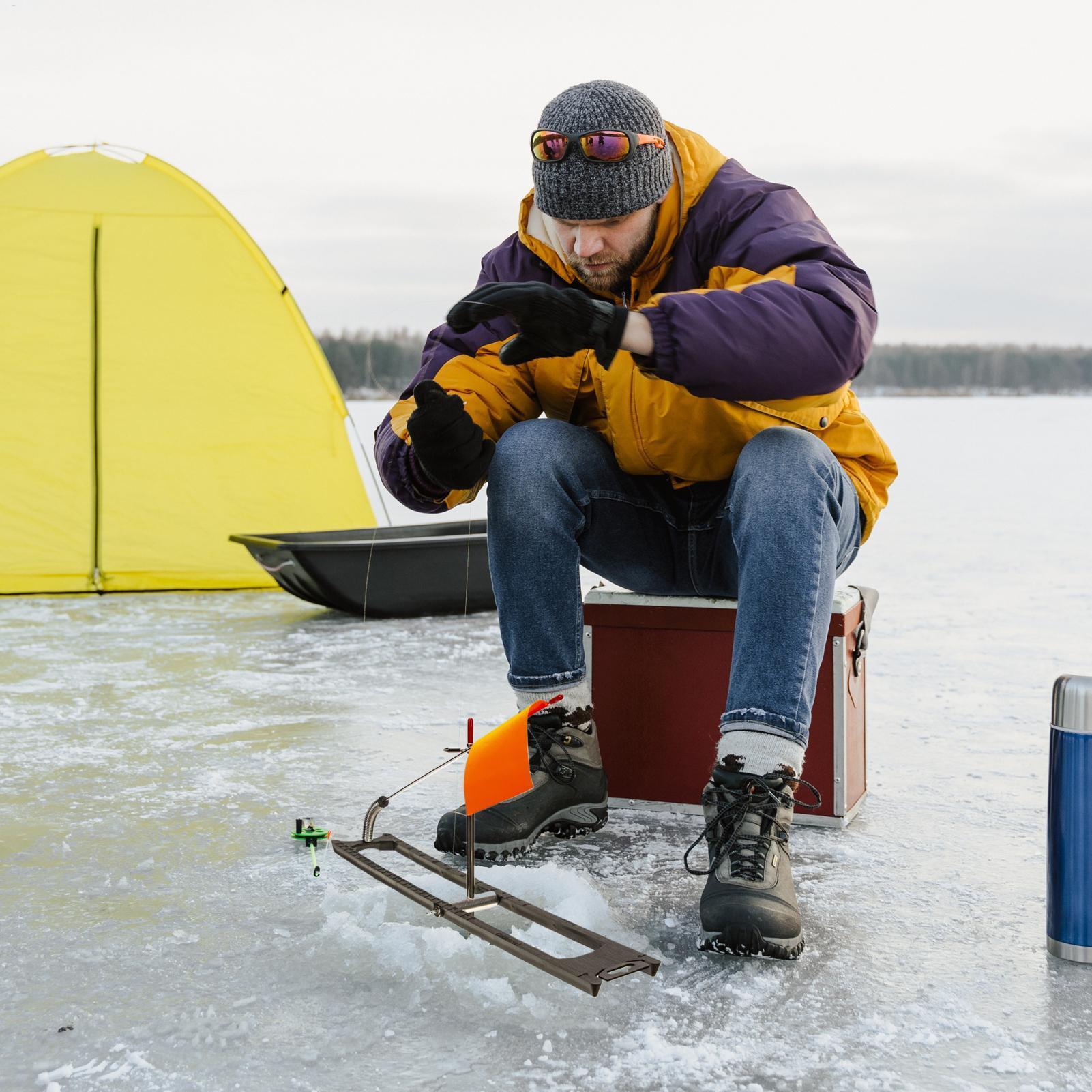 Ice Fishing Tip Up Flags Angle - Ice Fishing Tip Up recensie en prijs